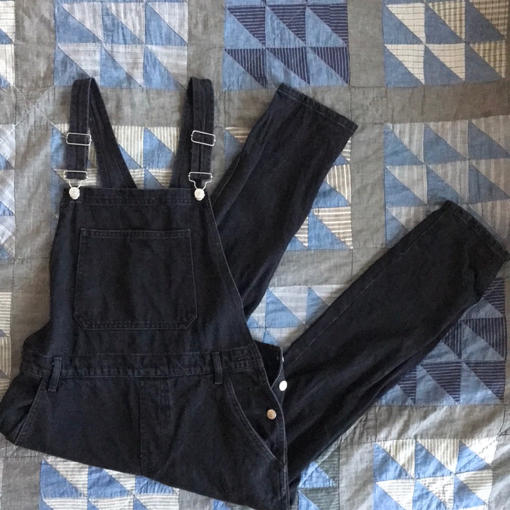 Topshop moto long overalls size 8